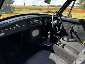 1970 MG-B GT Chrome Bumper Wire Wheel