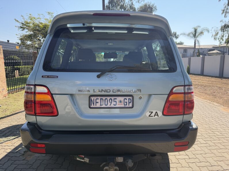 2001 Toyota Land Cruiser 100 Series 50th Anniversary